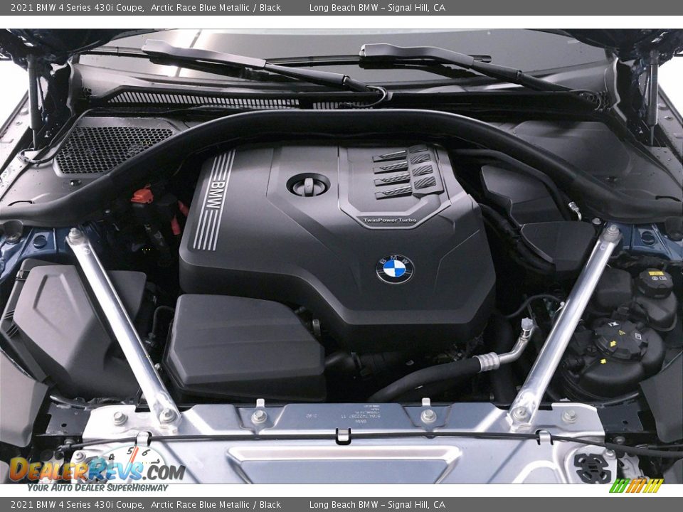 2021 BMW 4 Series 430i Coupe 2.0 Liter DI TwinPower Turbocharged DOHC 16-Valve VVT 4 Cylinder Engine Photo #10