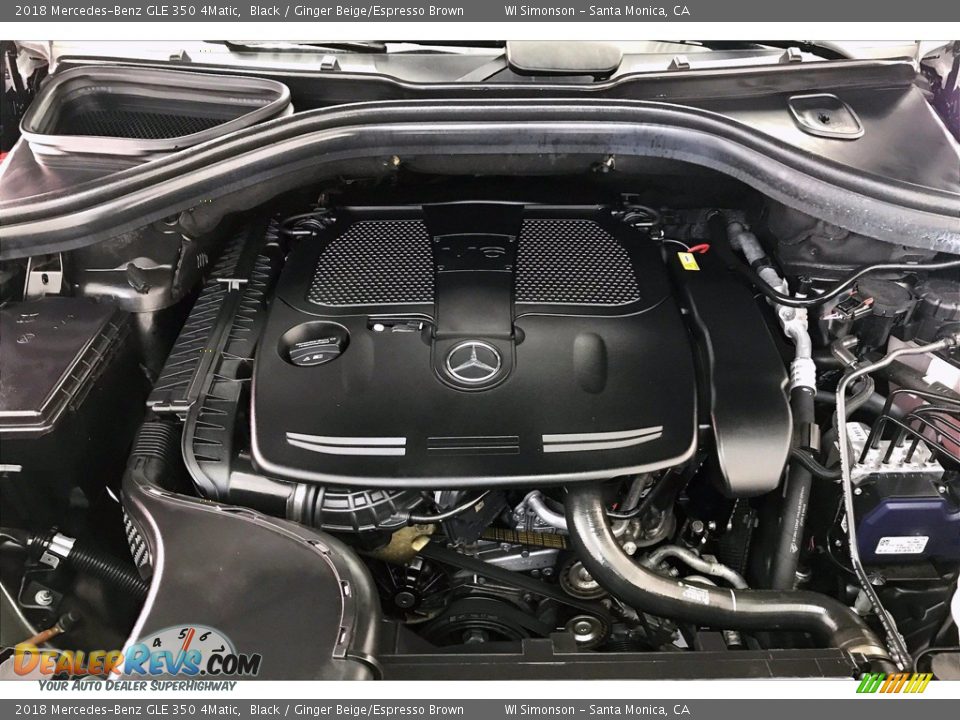 2018 Mercedes-Benz GLE 350 4Matic 3.5 Liter DI DOHC 24-Valve VVT V6 Engine Photo #9