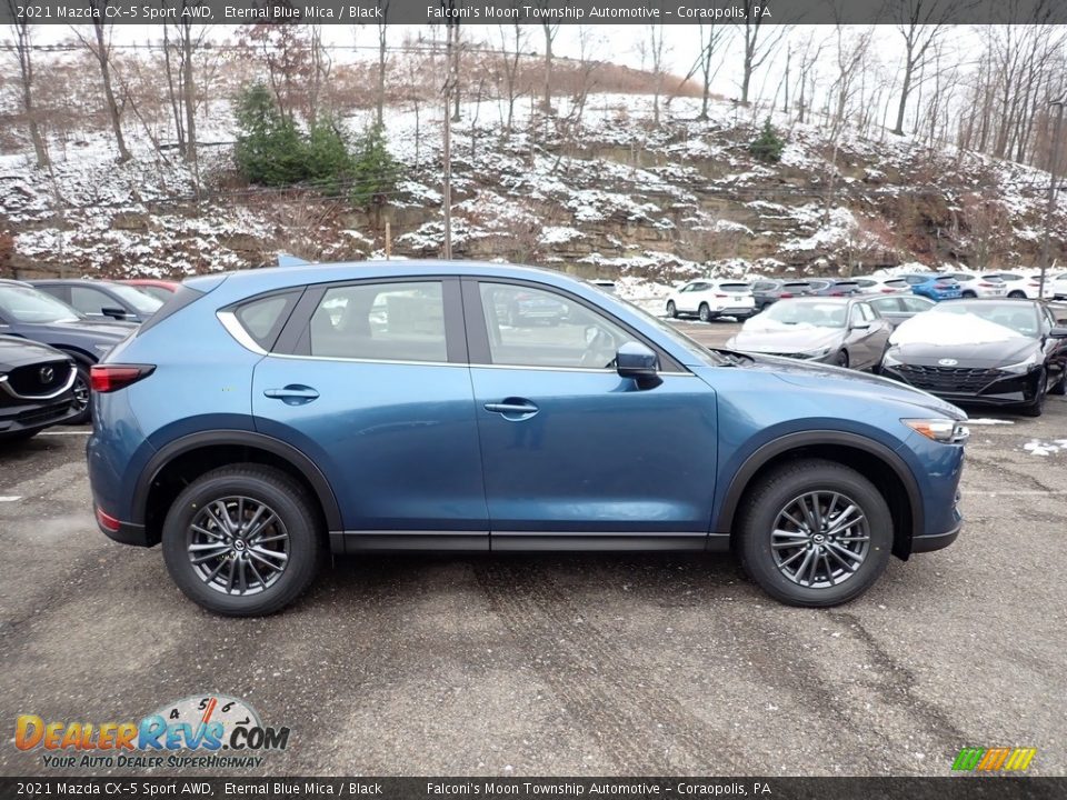 Eternal Blue Mica 2021 Mazda CX-5 Sport AWD Photo #1