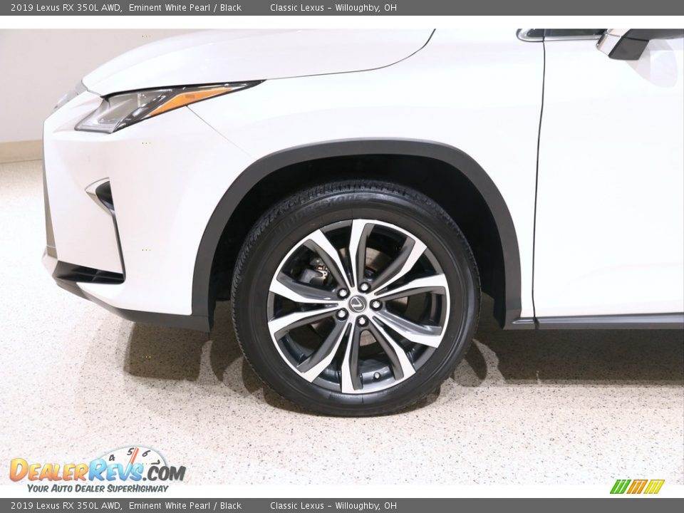 2019 Lexus RX 350L AWD Eminent White Pearl / Black Photo #32