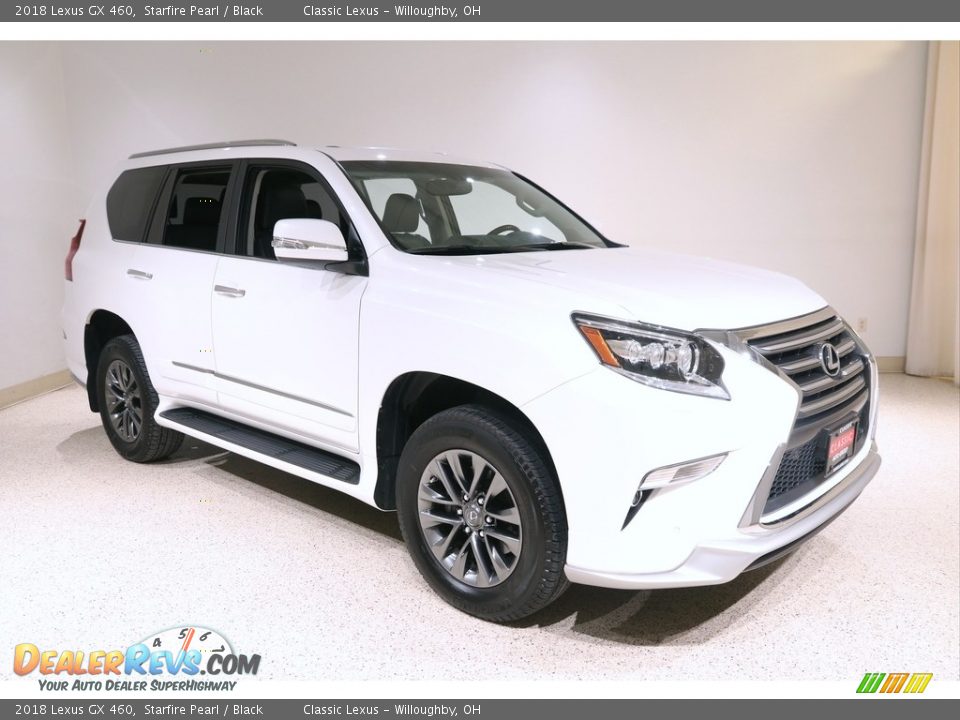 2018 Lexus GX 460 Starfire Pearl / Black Photo #1