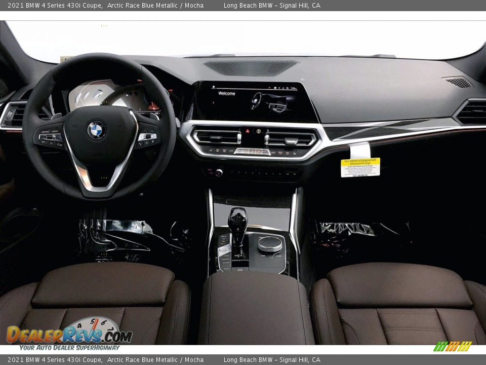 Dashboard of 2021 BMW 4 Series 430i Coupe Photo #5