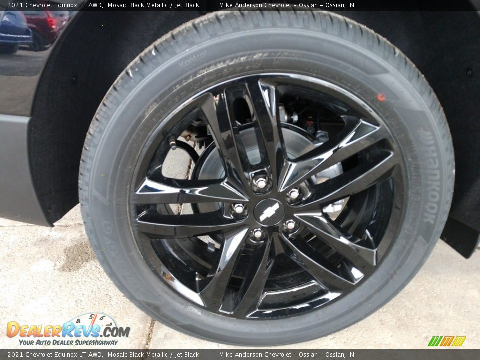 2021 Chevrolet Equinox LT AWD Mosaic Black Metallic / Jet Black Photo #14