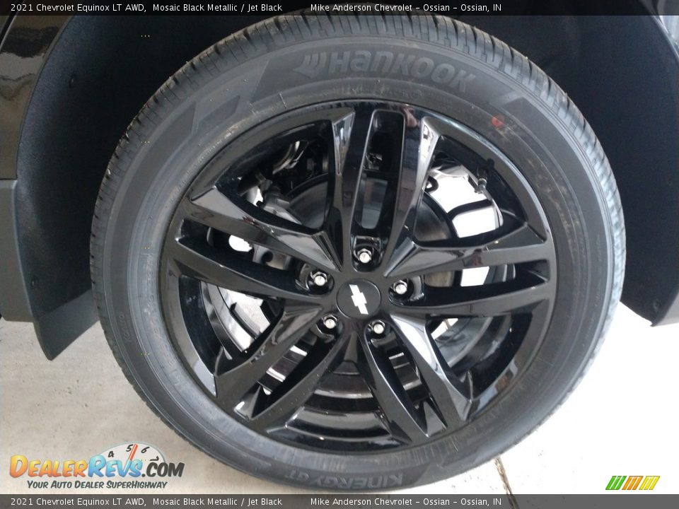 2021 Chevrolet Equinox LT AWD Mosaic Black Metallic / Jet Black Photo #15