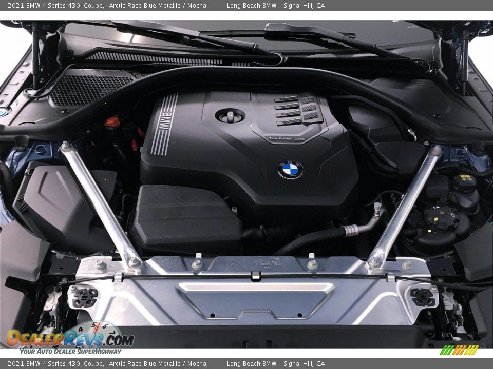 2021 BMW 4 Series 430i Coupe 2.0 Liter DI TwinPower Turbocharged DOHC 16-Valve VVT 4 Cylinder Engine Photo #10