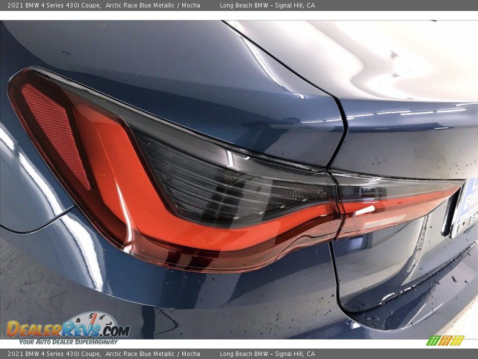2021 BMW 4 Series 430i Coupe Arctic Race Blue Metallic / Mocha Photo #15