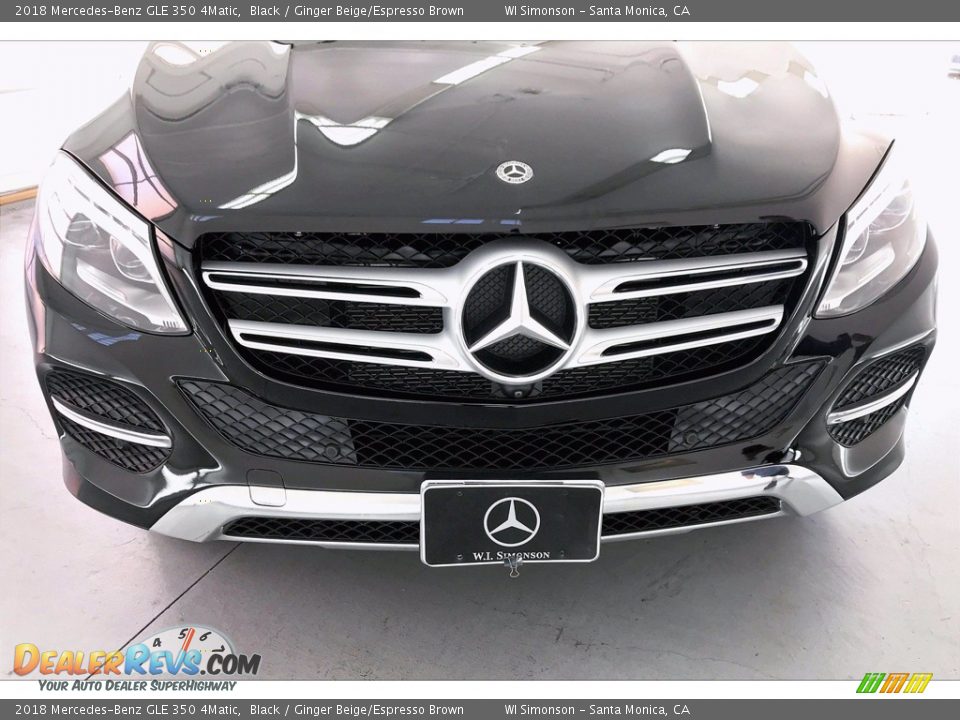 2018 Mercedes-Benz GLE 350 4Matic Black / Ginger Beige/Espresso Brown Photo #30