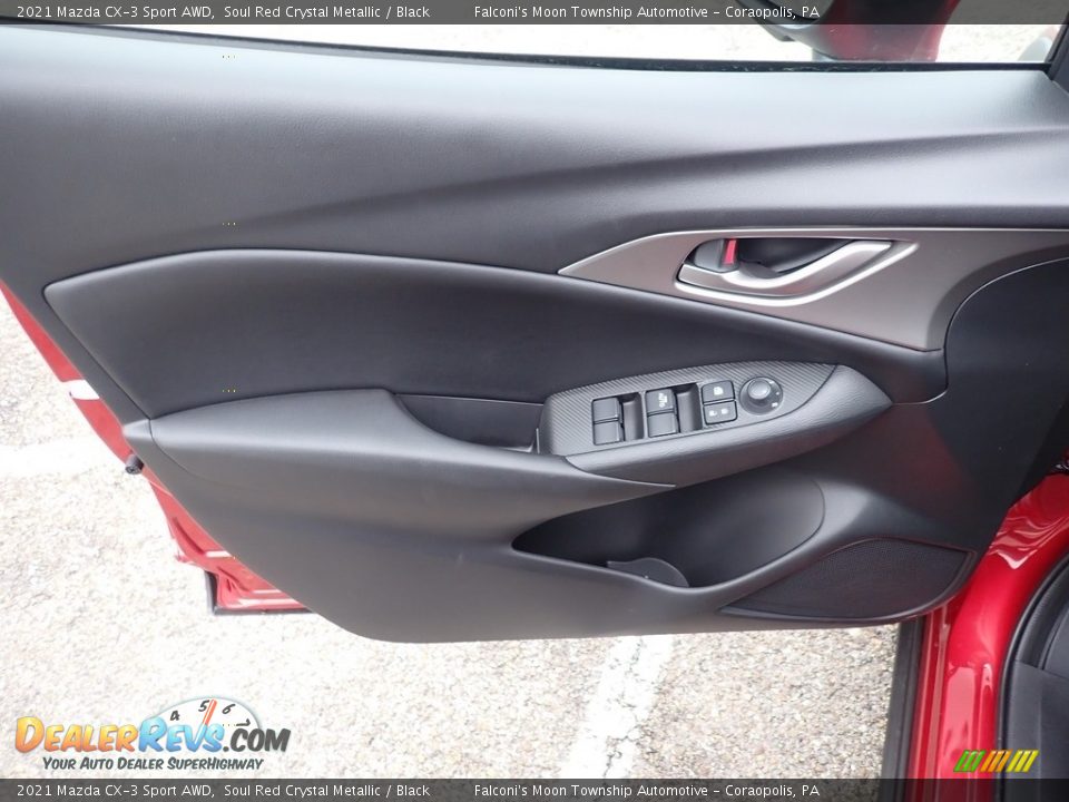 Door Panel of 2021 Mazda CX-3 Sport AWD Photo #11