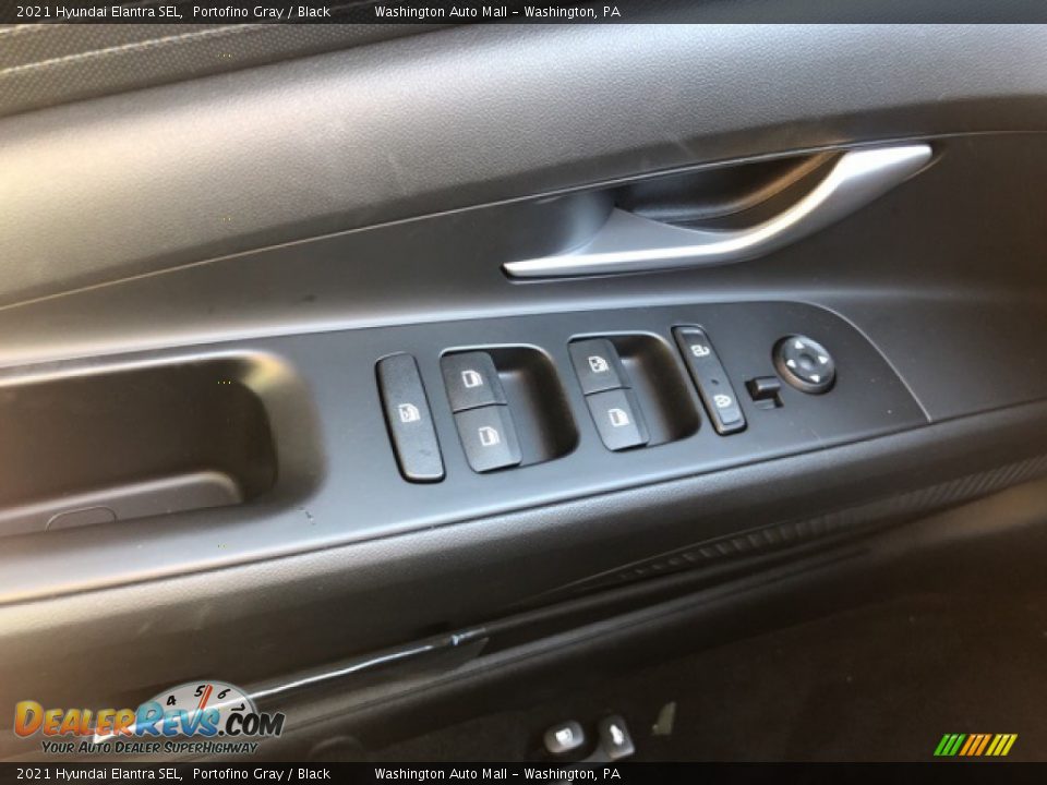 2021 Hyundai Elantra SEL Portofino Gray / Black Photo #8