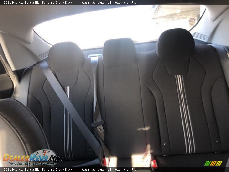 2021 Hyundai Elantra SEL Portofino Gray / Black Photo #9