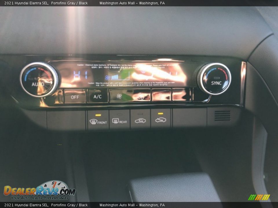 2021 Hyundai Elantra SEL Portofino Gray / Black Photo #10
