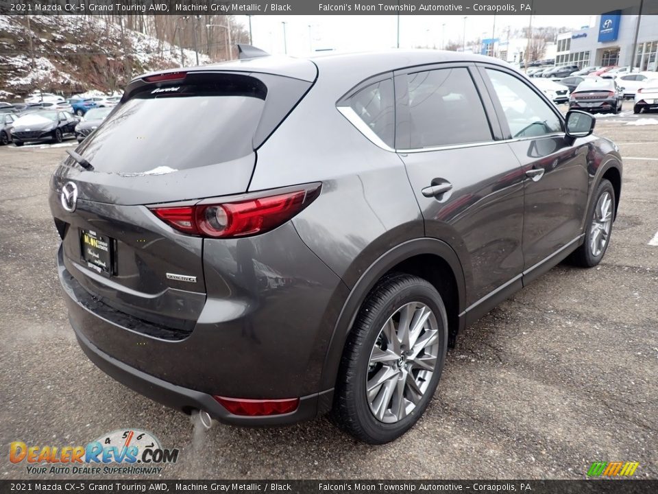 2021 Mazda CX-5 Grand Touring AWD Machine Gray Metallic / Black Photo #2