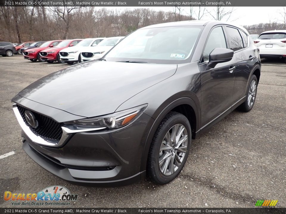 2021 Mazda CX-5 Grand Touring AWD Machine Gray Metallic / Black Photo #5