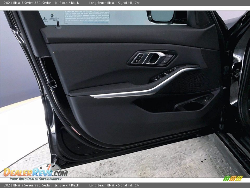 2021 BMW 3 Series 330i Sedan Jet Black / Black Photo #13