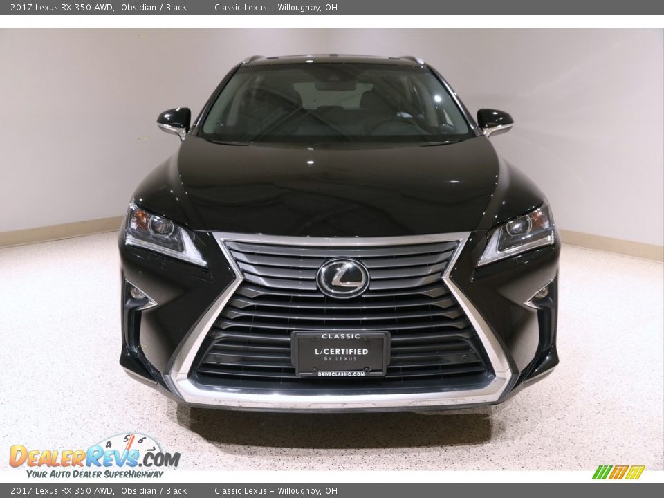 2017 Lexus RX 350 AWD Obsidian / Black Photo #2