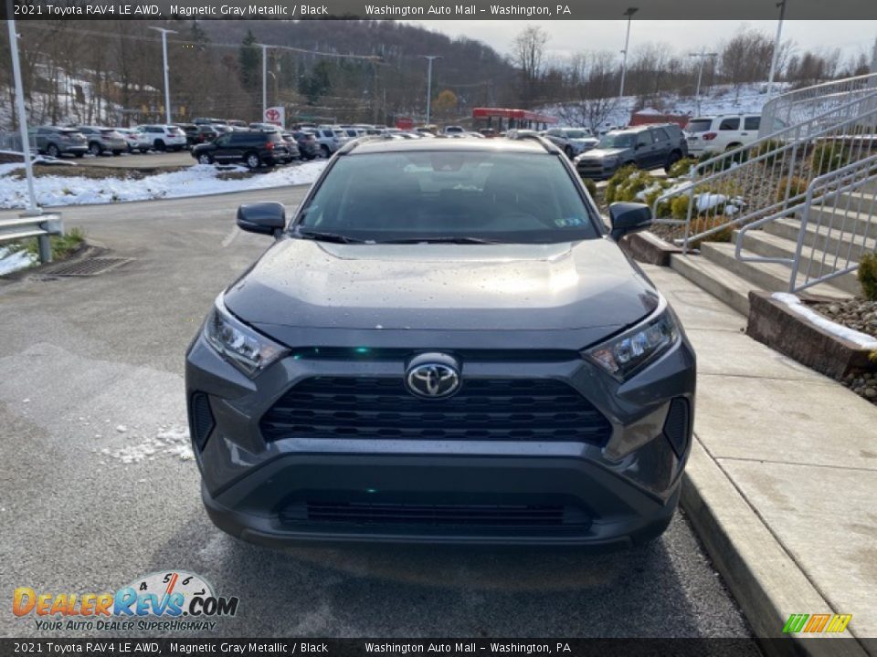 2021 Toyota RAV4 LE AWD Magnetic Gray Metallic / Black Photo #11