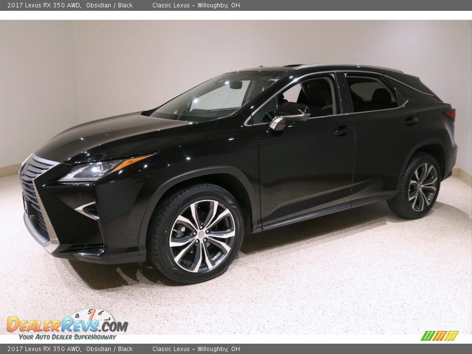 2017 Lexus RX 350 AWD Obsidian / Black Photo #3