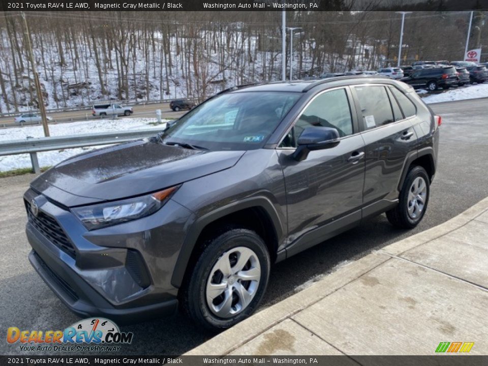 2021 Toyota RAV4 LE AWD Magnetic Gray Metallic / Black Photo #12