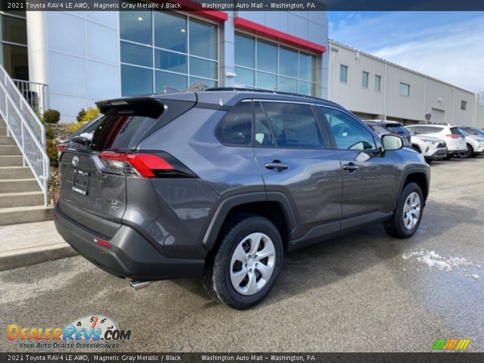 2021 Toyota RAV4 LE AWD Magnetic Gray Metallic / Black Photo #13