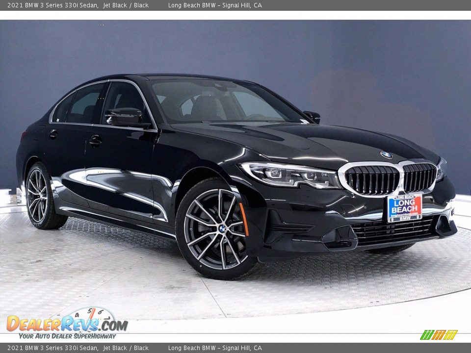 2021 BMW 3 Series 330i Sedan Jet Black / Black Photo #19