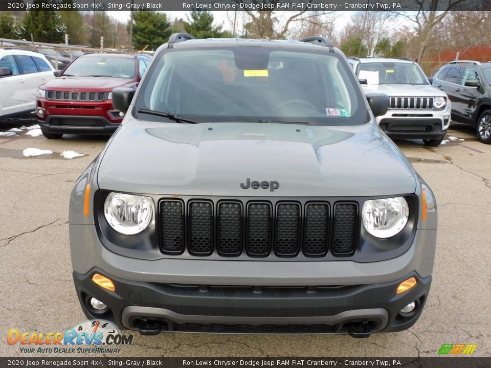 2020 Jeep Renegade Sport 4x4 Sting-Gray / Black Photo #2