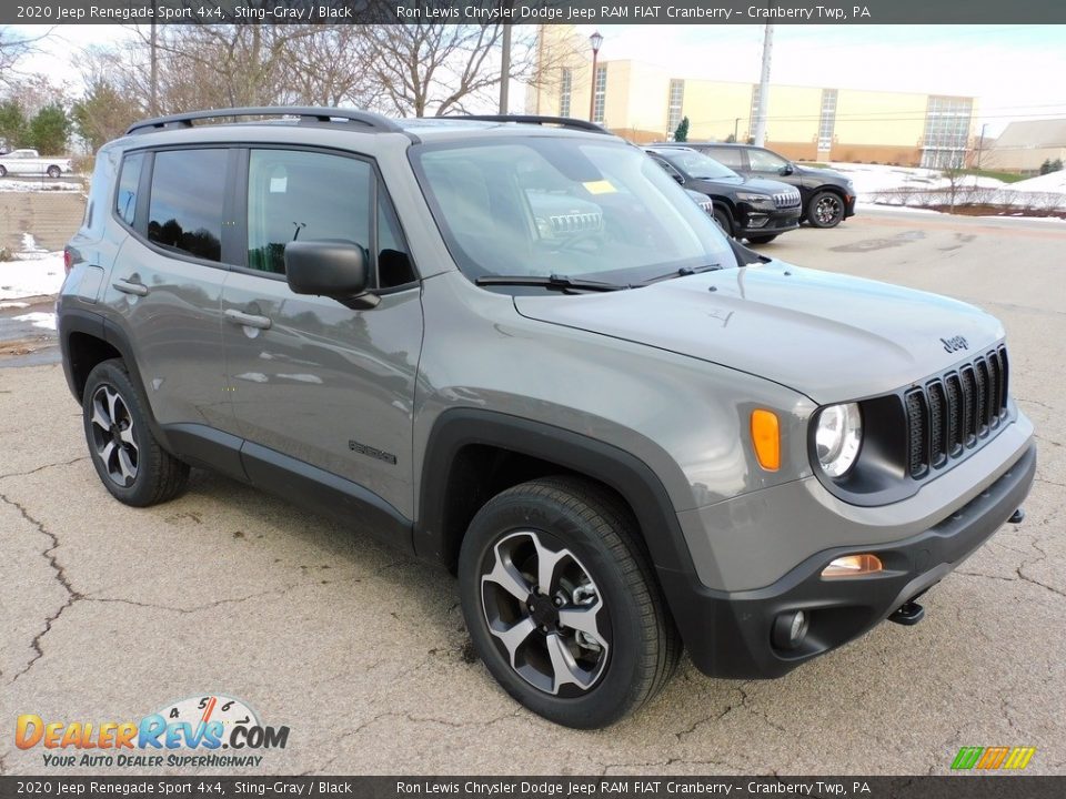 2020 Jeep Renegade Sport 4x4 Sting-Gray / Black Photo #3