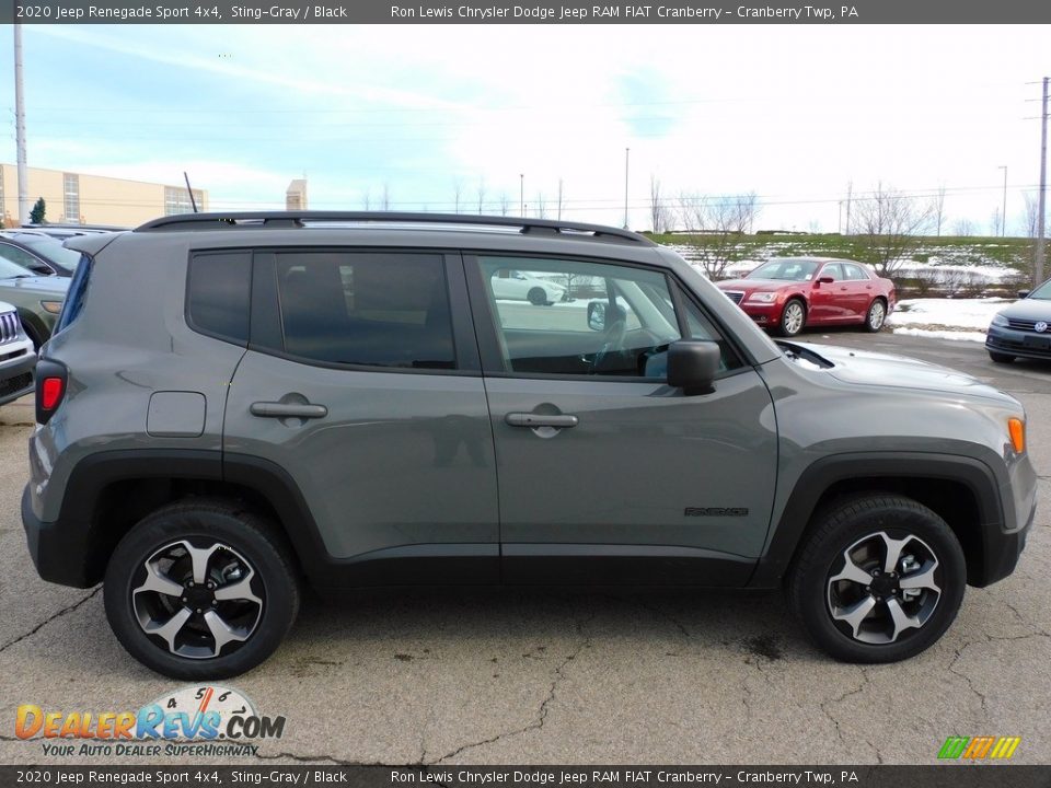 2020 Jeep Renegade Sport 4x4 Sting-Gray / Black Photo #4