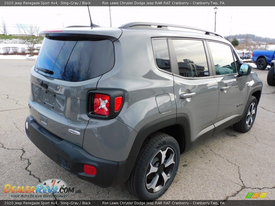 2020 Jeep Renegade Sport 4x4 Sting-Gray / Black Photo #5