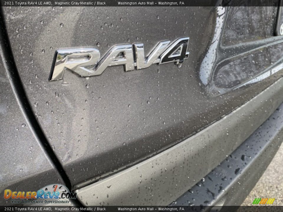 2021 Toyota RAV4 LE AWD Magnetic Gray Metallic / Black Photo #22