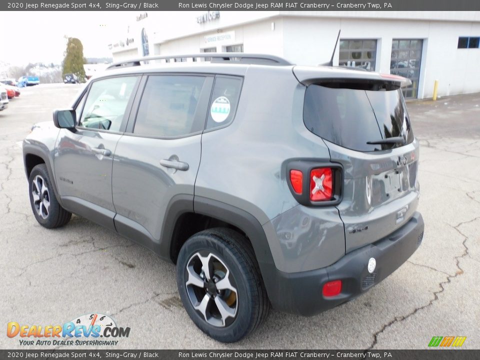 2020 Jeep Renegade Sport 4x4 Sting-Gray / Black Photo #8