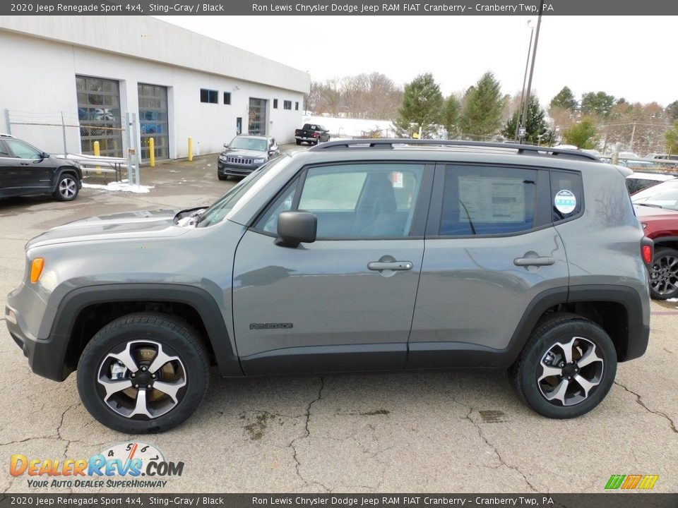 2020 Jeep Renegade Sport 4x4 Sting-Gray / Black Photo #9