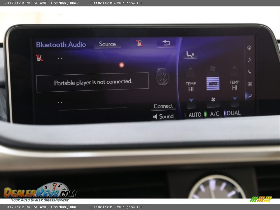 2017 Lexus RX 350 AWD Obsidian / Black Photo #19