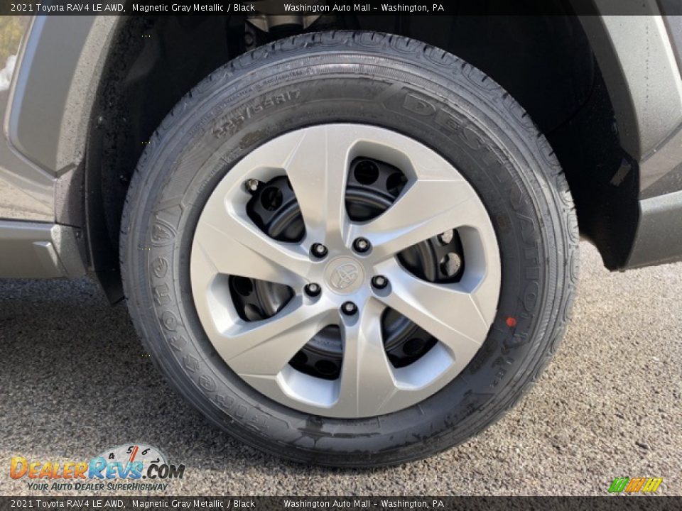 2021 Toyota RAV4 LE AWD Magnetic Gray Metallic / Black Photo #29