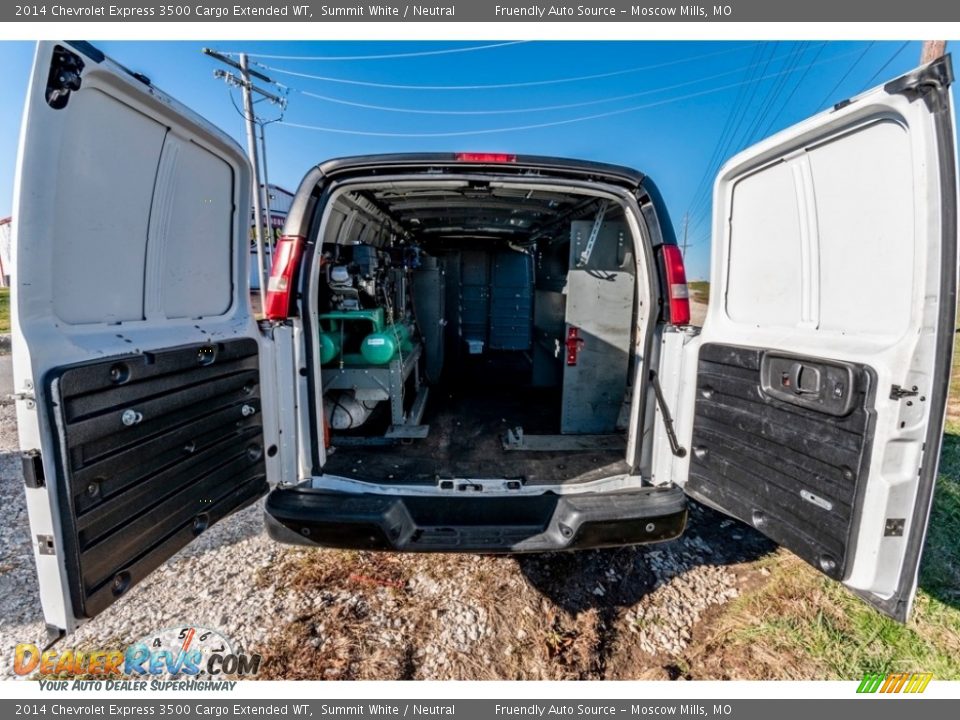 2014 Chevrolet Express 3500 Cargo Extended WT Summit White / Neutral Photo #2