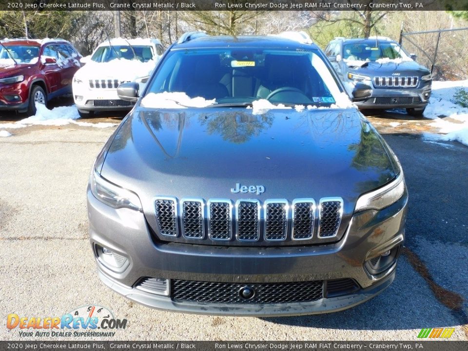 2020 Jeep Cherokee Latitude Plus Granite Crystal Metallic / Black Photo #2