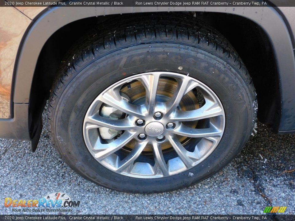 2020 Jeep Cherokee Latitude Plus Granite Crystal Metallic / Black Photo #10