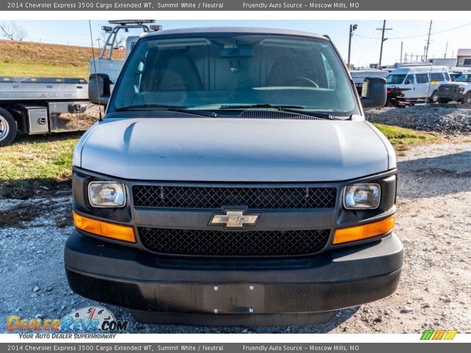 2014 Chevrolet Express 3500 Cargo Extended WT Summit White / Neutral Photo #16