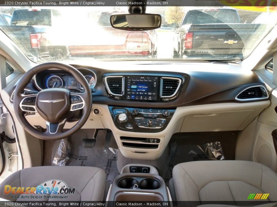 Cognac/Alloy Interior - 2020 Chrysler Pacifica Touring Photo #11