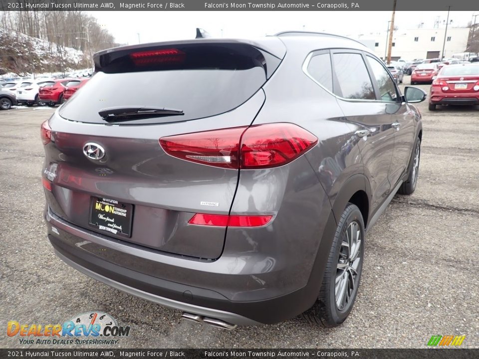 2021 Hyundai Tucson Ulitimate AWD Magnetic Force / Black Photo #2