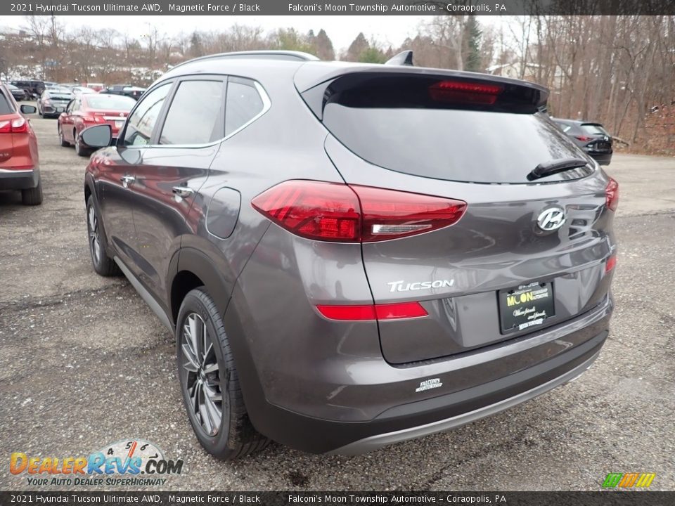 2021 Hyundai Tucson Ulitimate AWD Magnetic Force / Black Photo #6