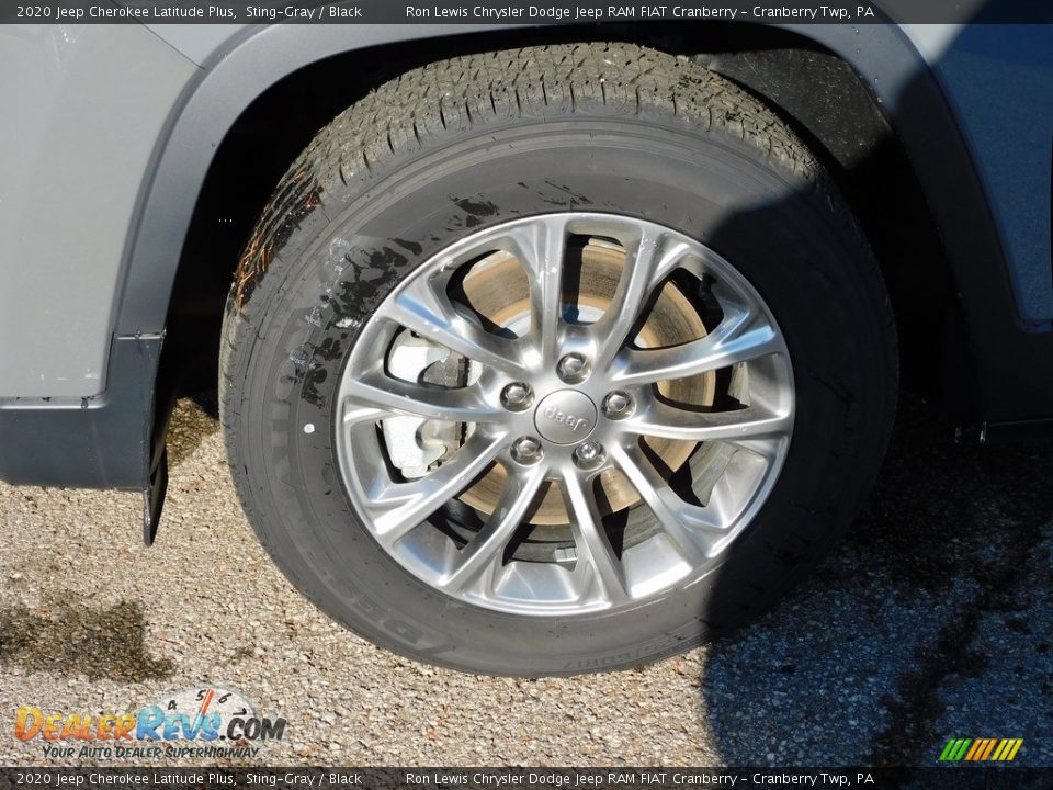 2020 Jeep Cherokee Latitude Plus Sting-Gray / Black Photo #10