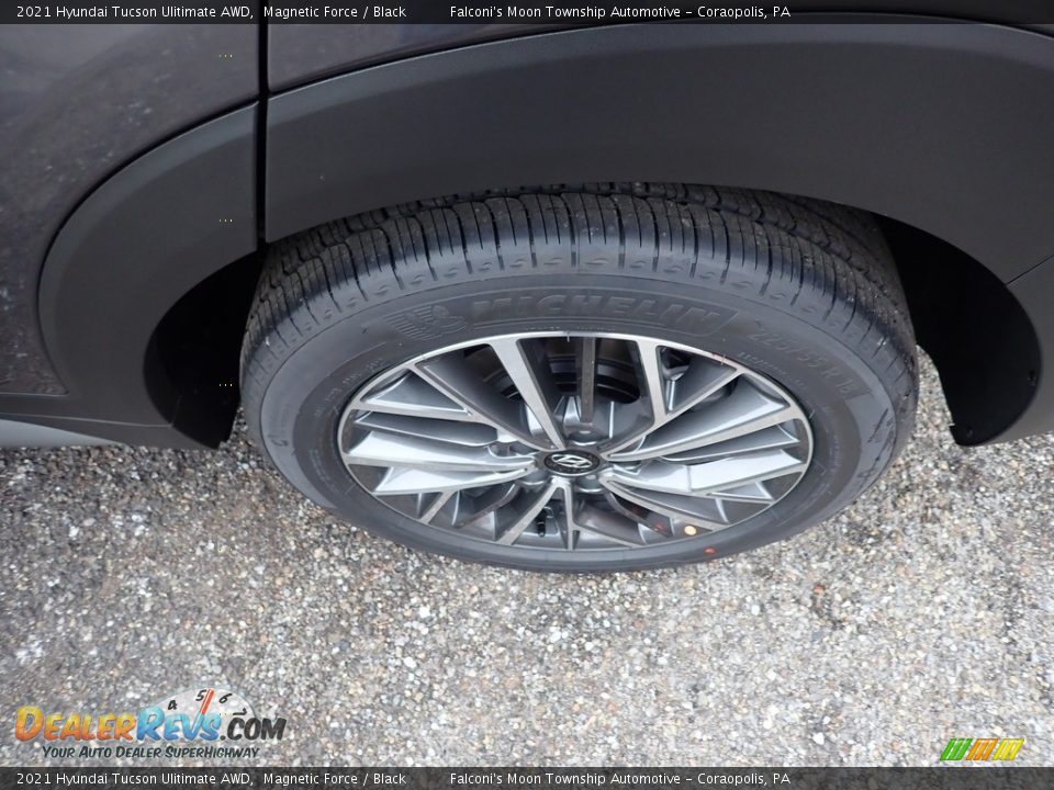2021 Hyundai Tucson Ulitimate AWD Magnetic Force / Black Photo #7