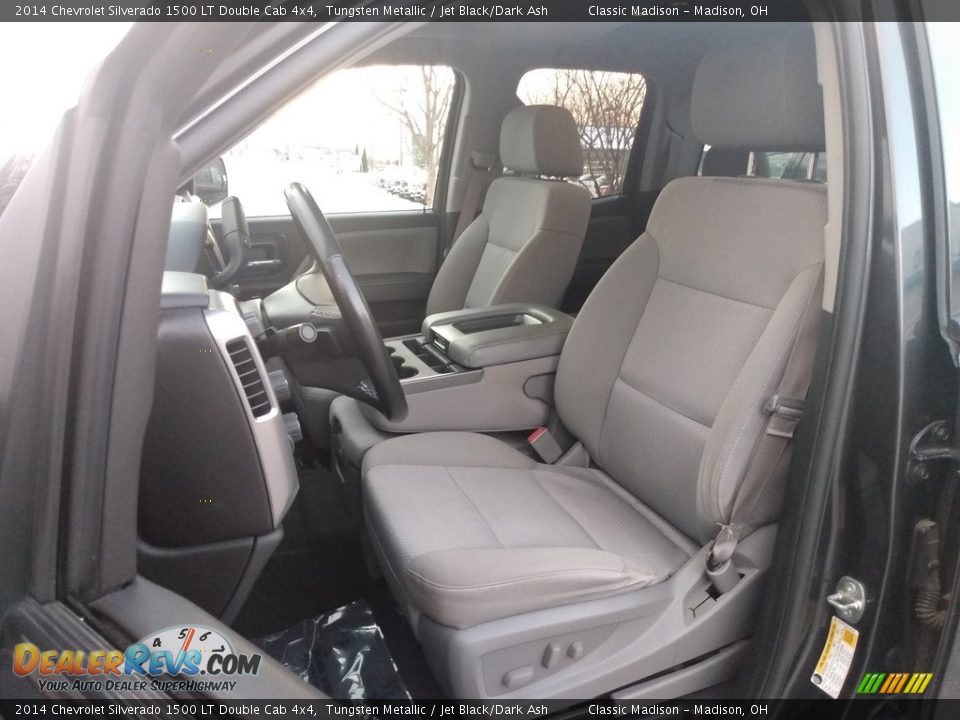 2014 Chevrolet Silverado 1500 LT Double Cab 4x4 Tungsten Metallic / Jet Black/Dark Ash Photo #2