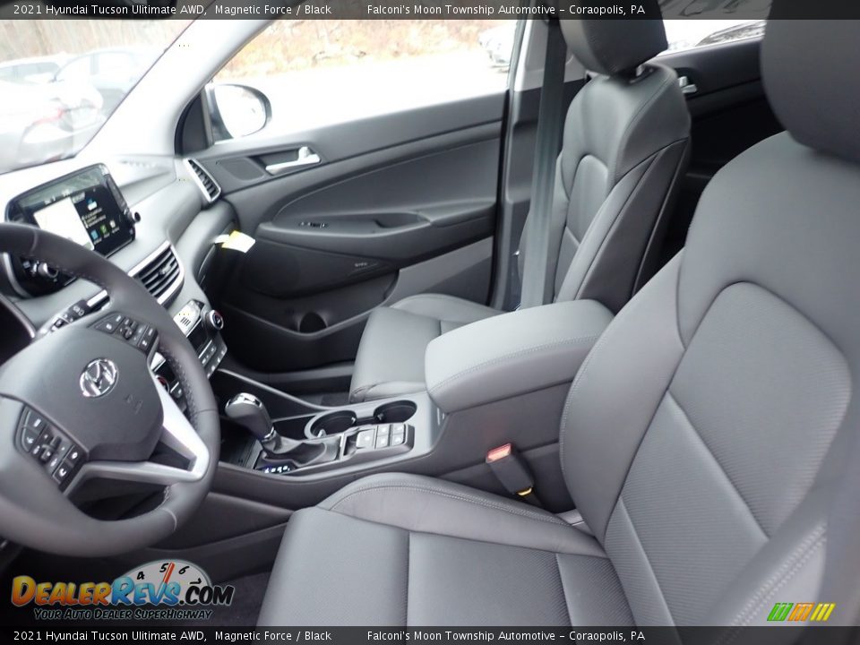 Front Seat of 2021 Hyundai Tucson Ulitimate AWD Photo #10
