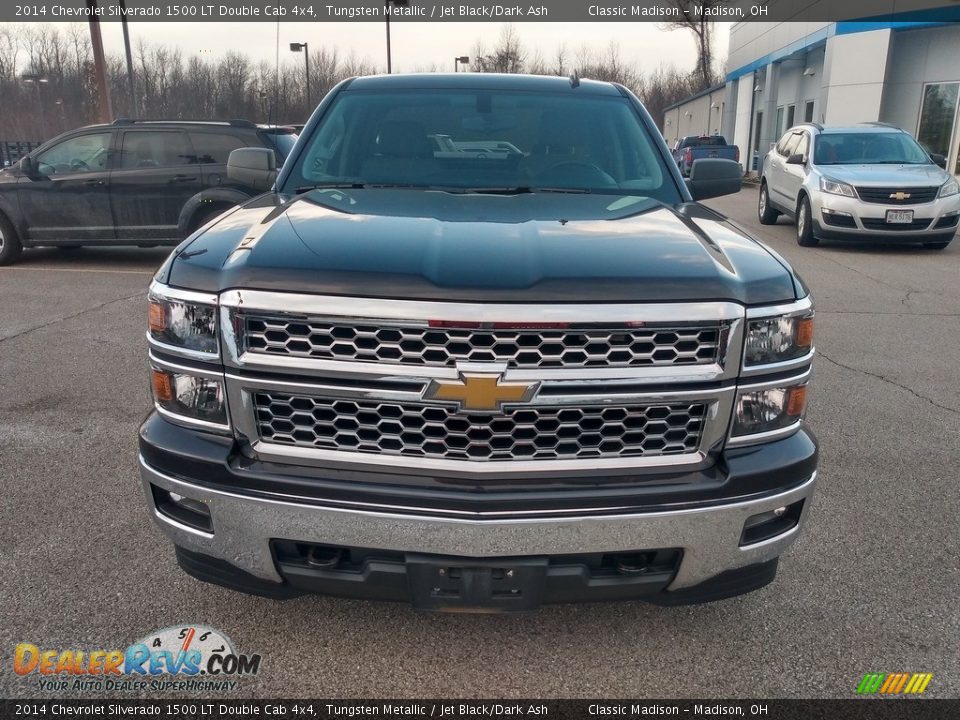 2014 Chevrolet Silverado 1500 LT Double Cab 4x4 Tungsten Metallic / Jet Black/Dark Ash Photo #4