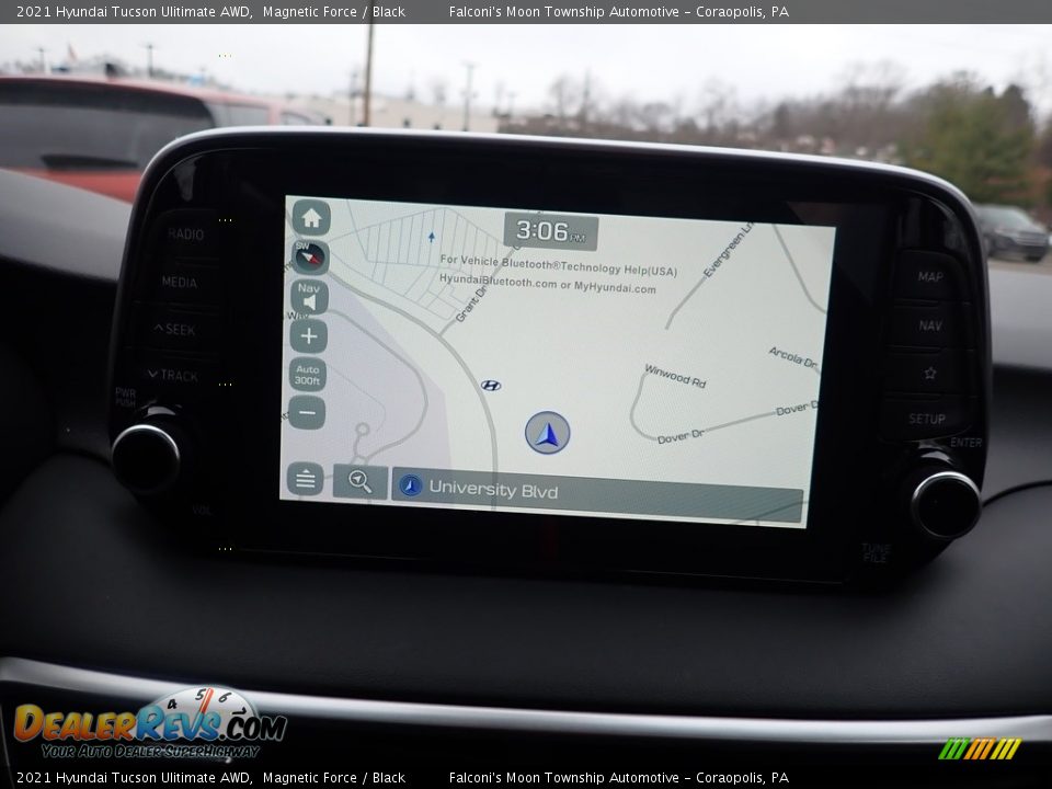 Navigation of 2021 Hyundai Tucson Ulitimate AWD Photo #15