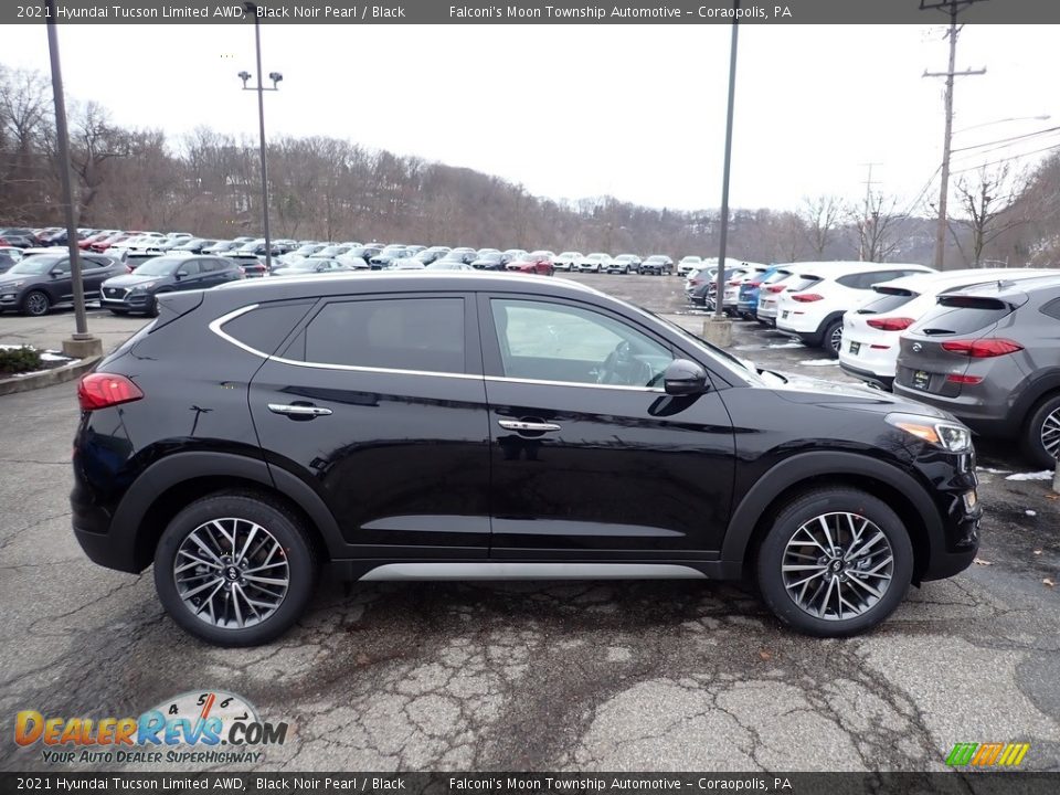 Black Noir Pearl 2021 Hyundai Tucson Limited AWD Photo #1