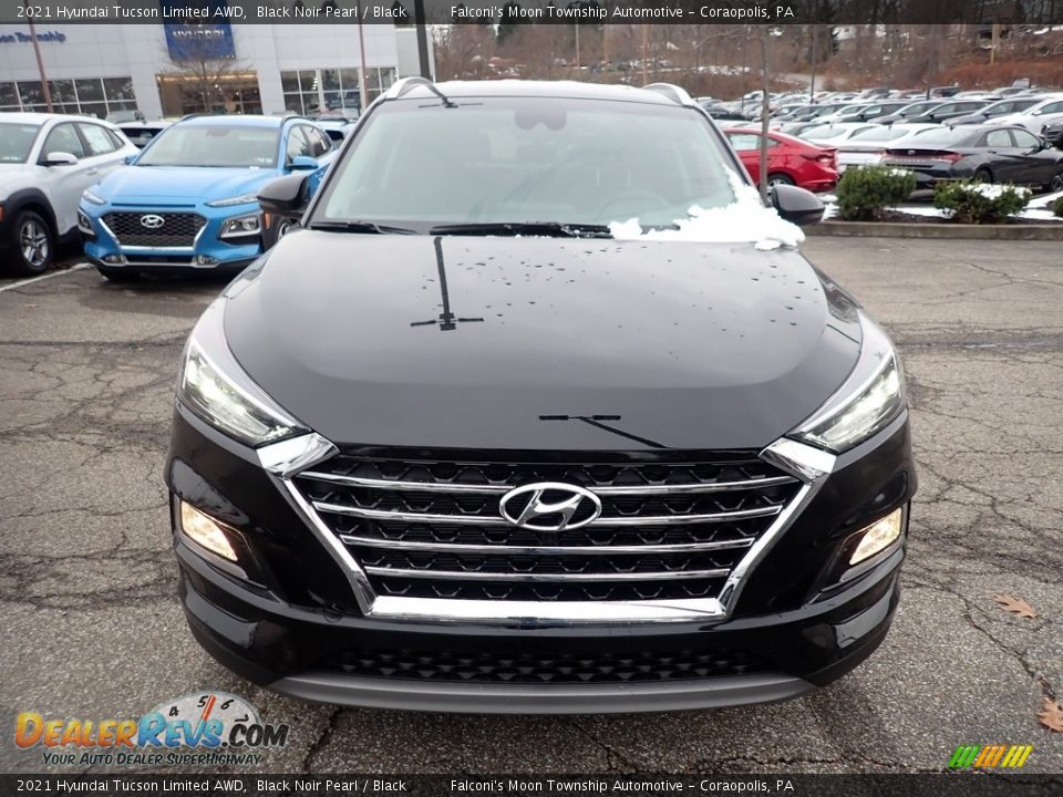 2021 Hyundai Tucson Limited AWD Black Noir Pearl / Black Photo #4