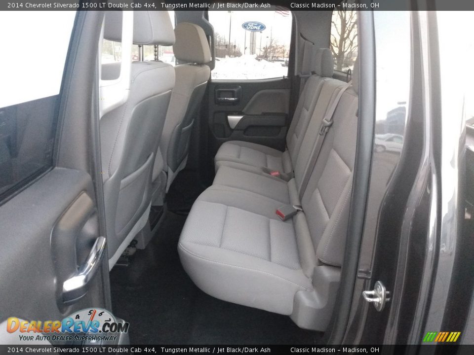 2014 Chevrolet Silverado 1500 LT Double Cab 4x4 Tungsten Metallic / Jet Black/Dark Ash Photo #14