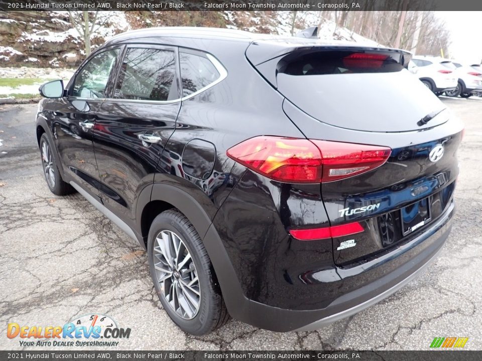 2021 Hyundai Tucson Limited AWD Black Noir Pearl / Black Photo #6